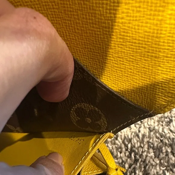 Louis Vuitton Brown Monogram Wallet with Gold Accents - Picture 14 of 14